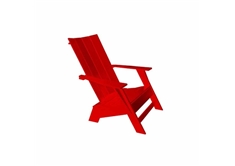 Modern Adirondack Chair - Red