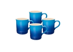 0.35L Mugs (Set of 4) - Blueberry