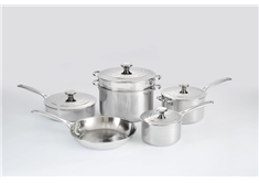 10pc. Stainless Steel Cookware Set