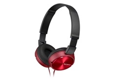 MDR-ZX310AP ZX Series Stereo Headset - Red