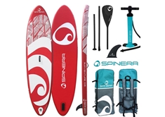 Supventure 10'6" Inflatable SUP Pkg. - Red
