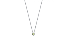 Bee Chic Peridot and Silver Pendant