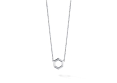Iconic Silver Bee Chic Pendant