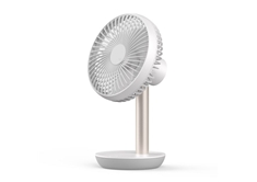 N9-FAN Rechargeable Desktop Fan - White
