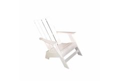 Modern Adirondack Chair - White