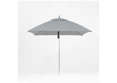 Oasis 7.5' Square Umbrella - Titanium Grey