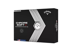 Chrome Soft X Golf Balls (12 Pack) - White