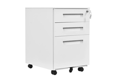 SteelCabinet File Cabinet - White