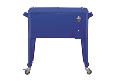 The Rolling Retro Cooler- Blue