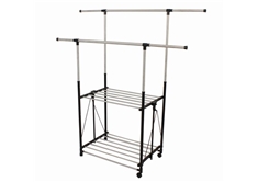 Stainless Steel Collapsible Garment Rack