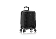 Leopard 21" Fashion Spinner Carry-on - Black