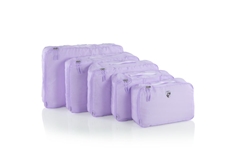 Pastel 5pc. Packing Cube Set - Lavender