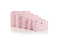 Pastel 5pc. Packing Cube Set - Blush