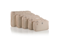 Pastel 5pc. Packing Cube Set - Nude