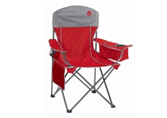 Oversized Quad Chair w/ Cooler - Red/Grey