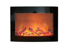 24" Daniel Curved Wall Mount Fireplace
