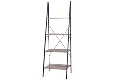 Industrial Look Ladder Shelf