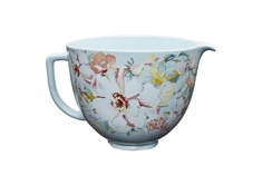 5-Qt. Ceramic Bowl - White Gardenia