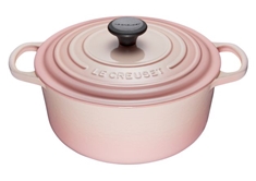 5.3L Round French Oven - Shell Pink