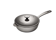 2.0L Saucier Pan with Lid - Oyster