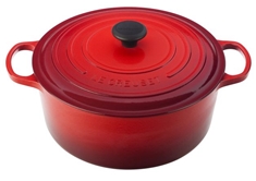 3.3L Round French Oven - Cerise