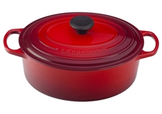 4.7L Oval French Oven - Cerise