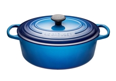 4.7L Oval French Oven - Blueberry
