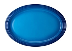 46cm Oval Serving Platter - Blueberry