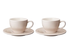 0.2L Cappuccino Cup & Saucer (Set of 2) - Meringue