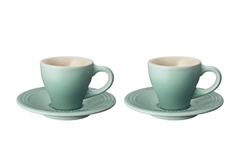 0.07L Espresso Cups (Set of 2) - Sage