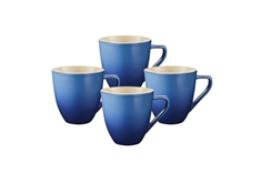 0.35L Minimalist Mugs (Set of 4) - Blueberry