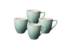 0.35L Minimalist Mugs (Set of 4) - Sage