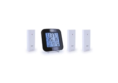 Digital Indoor/Outdoor Thermometer with 3 Sensors
