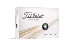 Velocity Golf Balls (12 Pack) - White - Customized 12-23