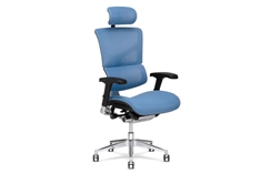 X3 ATR Management Chair - Blue