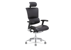X4 Leather Executive Chair - Black