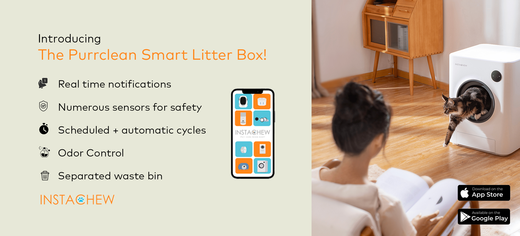 Purrclean Smart Litter Box Banner